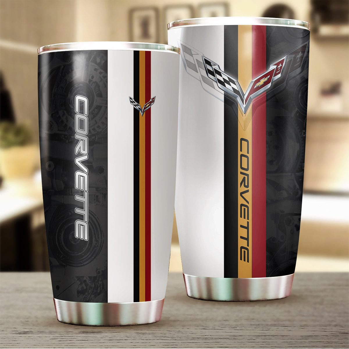 2024 Vette Art Stainless Steel Vacuum Insulated Tumbler