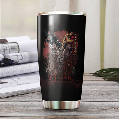 2024 Godzilla Art Stainless Steel Vacuum Insulated Tumbler (v.1)