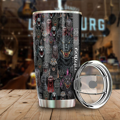 2024 Godzilla Art Stainless Steel Vacuum Insulated Tumbler (v.2)