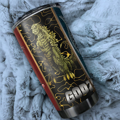 2024 Godzilla Art Stainless Steel Vacuum Insulated Tumbler (v.2)