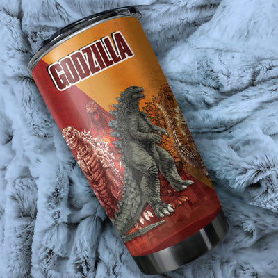 2024 Godzilla Art Stainless Steel Vacuum Insulated Tumbler (v.1)