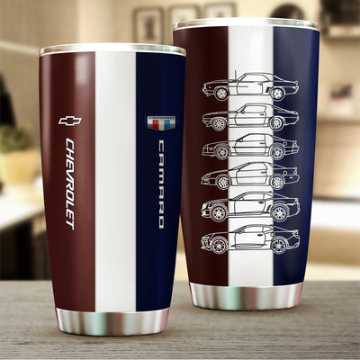 Camaro Silhouette Stainless Steel Vacuum Insulated Tumbler