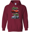 911s Carrying Christmas Trees Hoodie