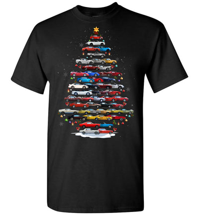 Stang Christmas T-Shirt - Christmas Tree From All Stangs