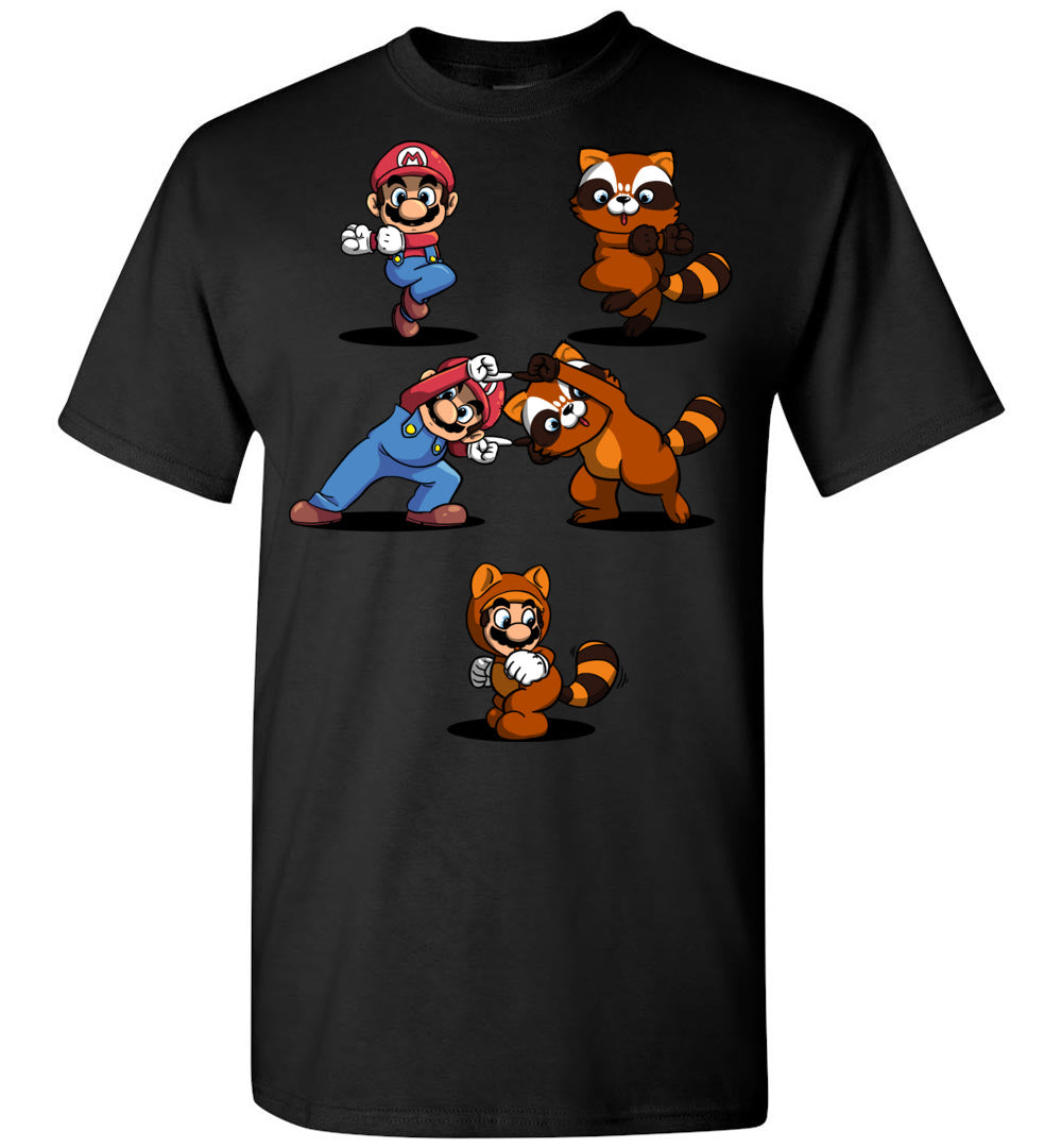 Mario Raccoon T-shirt