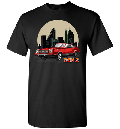 Mustang Gen 2 Cartoon Art T-shirt