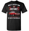 Mustang Art T-shirt - The Rate Of GM Recalls Can Be Faster Than A Mustang T-shirt