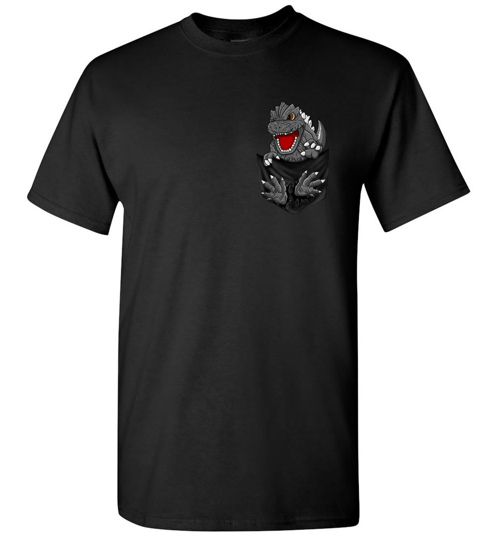 Godzilla Pocket T-shirt