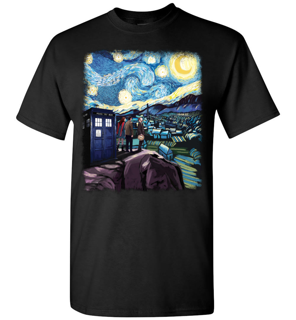 Doctor Who Starry Night T-shirt