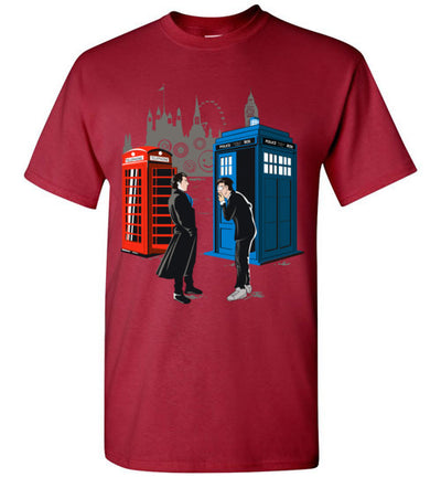 Sherlock vs The Doctor T-shirt