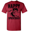 S.T Halloween Happy Spocktober Art T-shirt