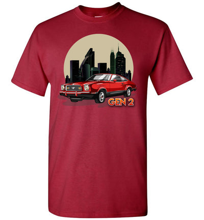 Mustang Gen 2 Cartoon Art T-shirt