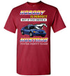 Mustang Art T-shirt - Nobody is perfect, but if you drive a Mustang you're close T-shirt