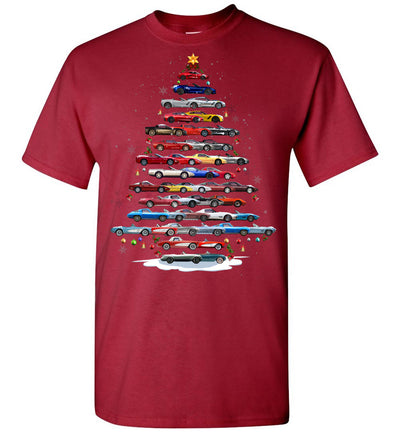CV Christmas T-Shirt - Christmas Tree From All CVs