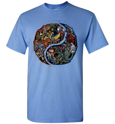 Godzillas vs Kaijus Yin Yang T-shirt