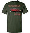 Mustang Art T-shirt - Most Girls Chase Guys And I Pass Them In My Mustang T-Shirt