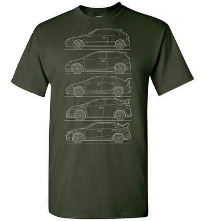 Civic Type R Silhouette T-shirt