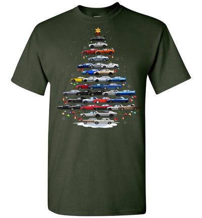 Skyline GTR Christmas T-Shirt - Christmas Tree From All Skylines