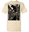 Godzilla Vintage T-shirt V.3 - Godzilla In The Village