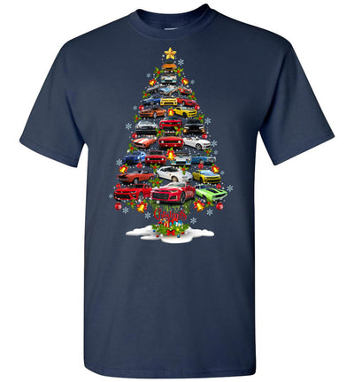 Camaro Christmas T-shirt - Christmas Tree From All Camaros