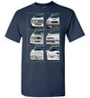 Firebird/Trans-Am Front View Collection T-shirt