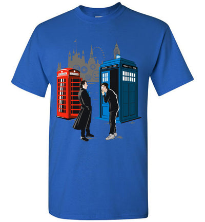 Sherlock vs The Doctor T-shirt