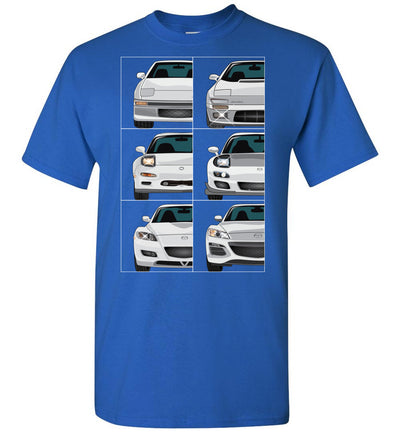 RX7/RX8 Front View Collection T-shirt