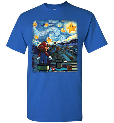 Mario Starry Night T-shirt