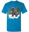 Godzilla Dabbing For Christmas T-shirt 1