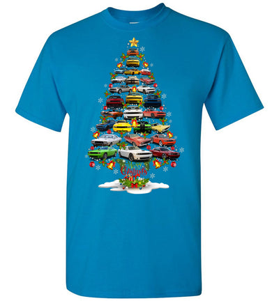 Challenger Christmas T-shirt - Christmas Tree From All Challengers