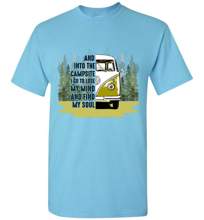 And into the Campsite - Kombi T-shirt