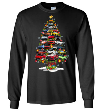 Camaro Christmas T-shirt - Christmas Tree From All Camaros