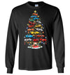 New 911 Christmas T-shirt - Christmas Tree From All 911s (Cartoon Art)