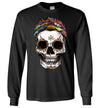 Challenger Collection Stylized Skull Halloween Art T-shirt V2