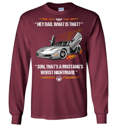 A Stang's Worst Nightmare Vette T-shirt