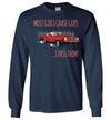 Mustang Art T-shirt - Most Girls Chase Guys And I Pass Them In My Mustang T-Shirt