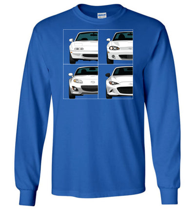 Miata MX5 Front View Collection T-shirt