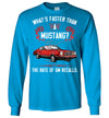 Mustang Art T-shirt - The Rate Of GM Recalls Can Be Faster Than A Mustang T-shirt