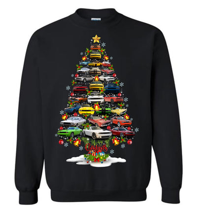 Challenger Christmas T-shirt - Christmas Tree From All Challengers