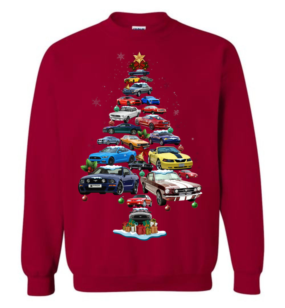 Mustang Christmas Hoodie