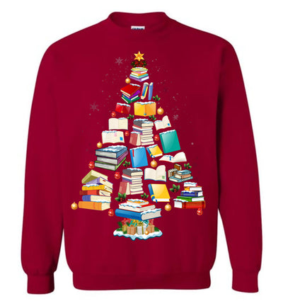 Book Christmas Sweatshirt