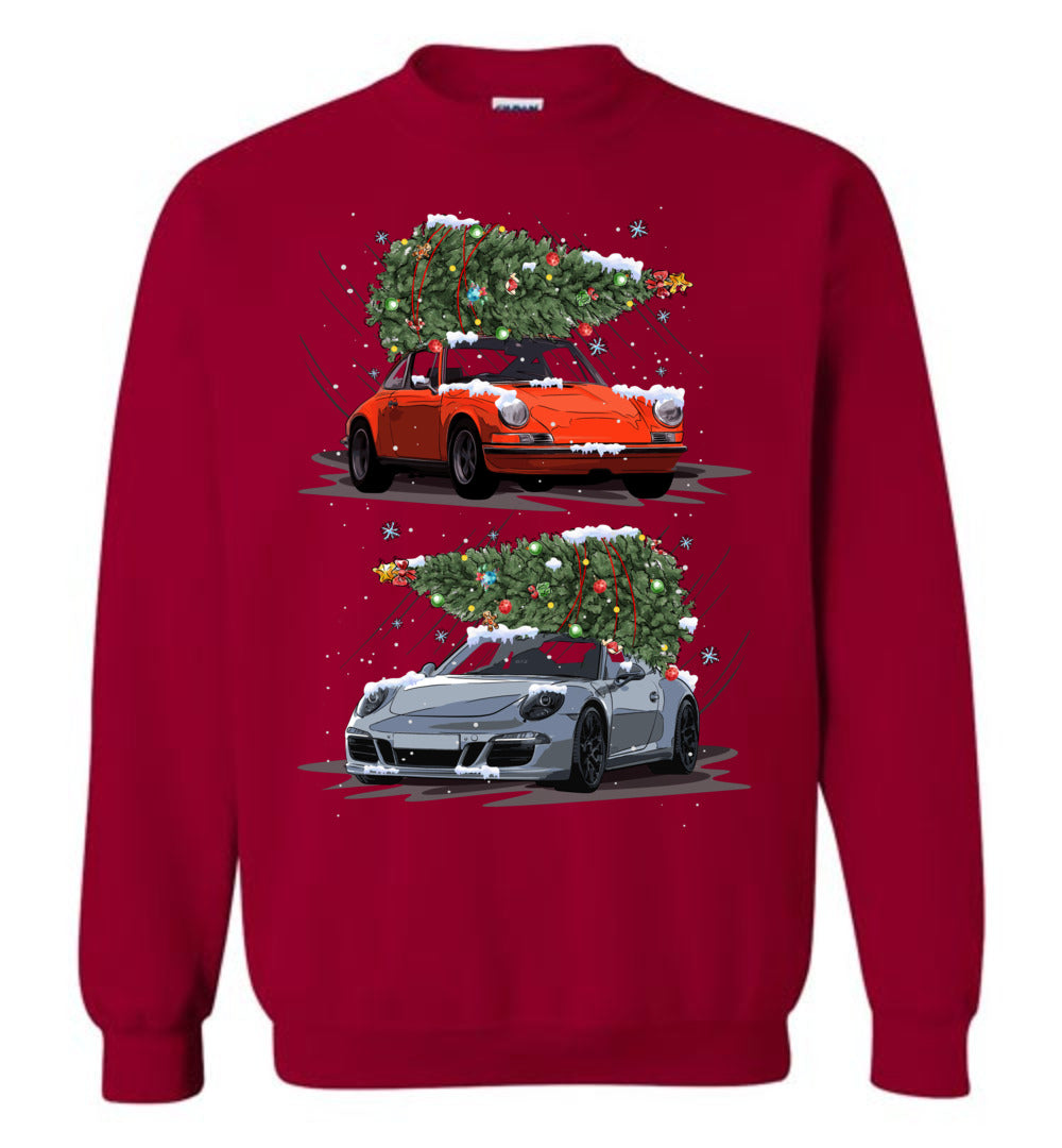 911s Carrying Christmas Trees Hoodie