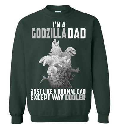 Godzilla Dad Much Cooler T-shirt v.4