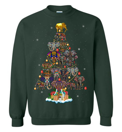 Elephant Christmas Sweatshirt