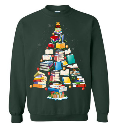 Book Christmas Sweatshirt