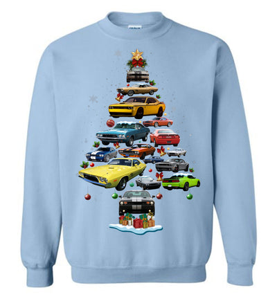 Dodge Challenger Christmas Sweatshirt (New version)
