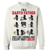 Darth Father Much Cooler T-shirt v.1