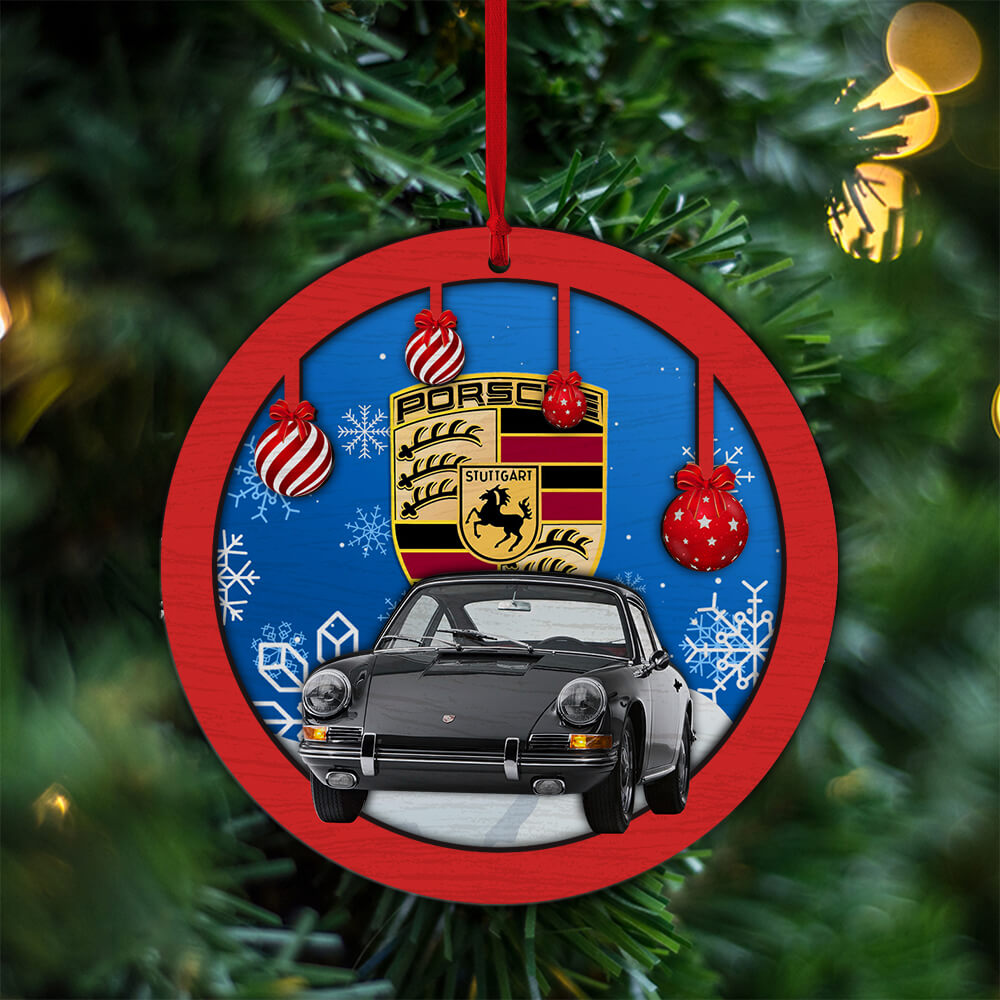 911 2-Layer Wood Art Ornament