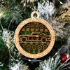 Challenger Collection 3-Layer Handmade Wood Art Ornament
