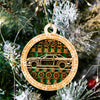 Challenger Collection 3-Layer Handmade Wood Art Ornament